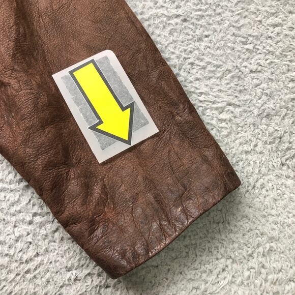 Vintage Wilsons Leather Adventure Bound Long Leather Coat Mens Medium Thinsulate - Picture 4 of 15